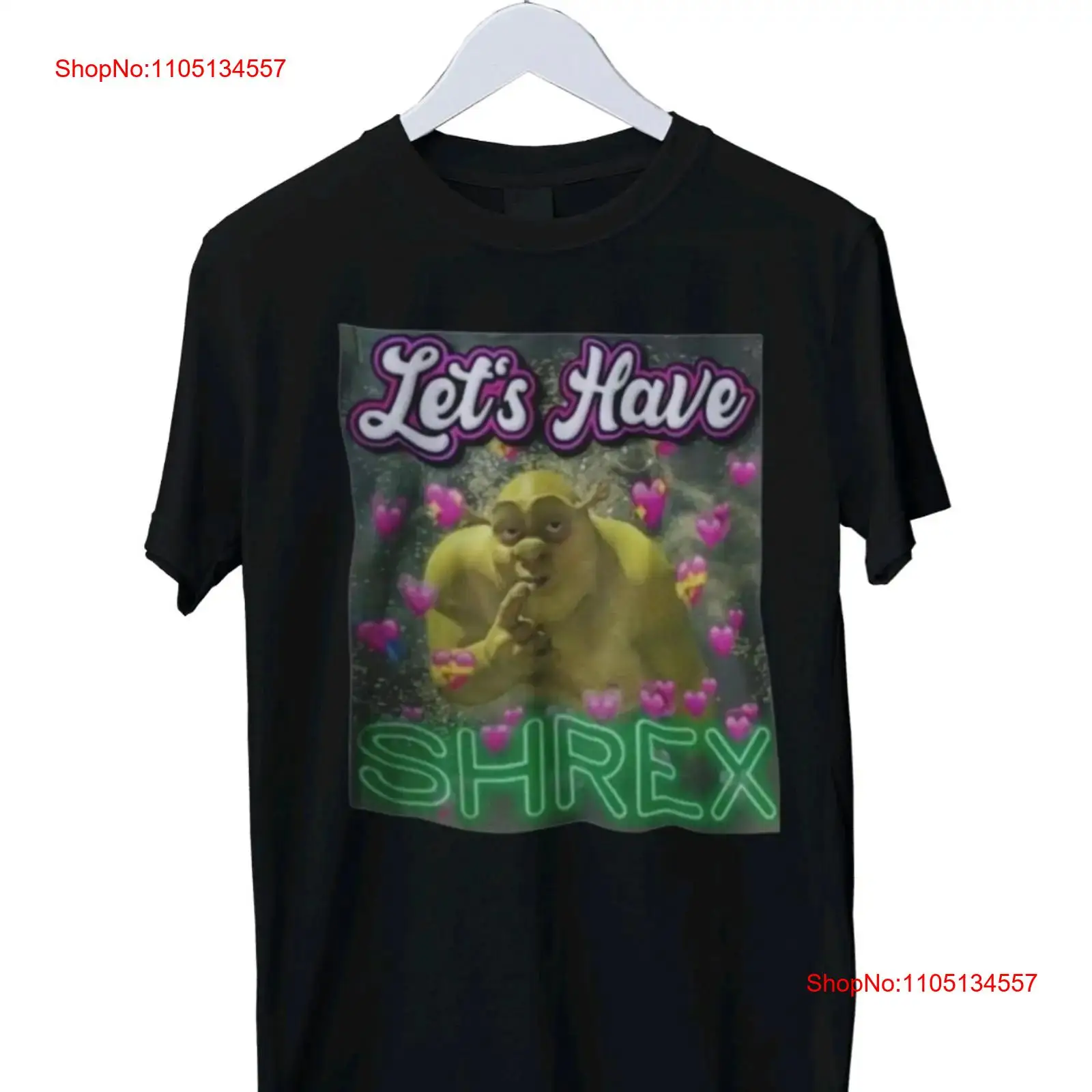Vintage Fashion Wear - Laten we hebben Shrex Meme grappige