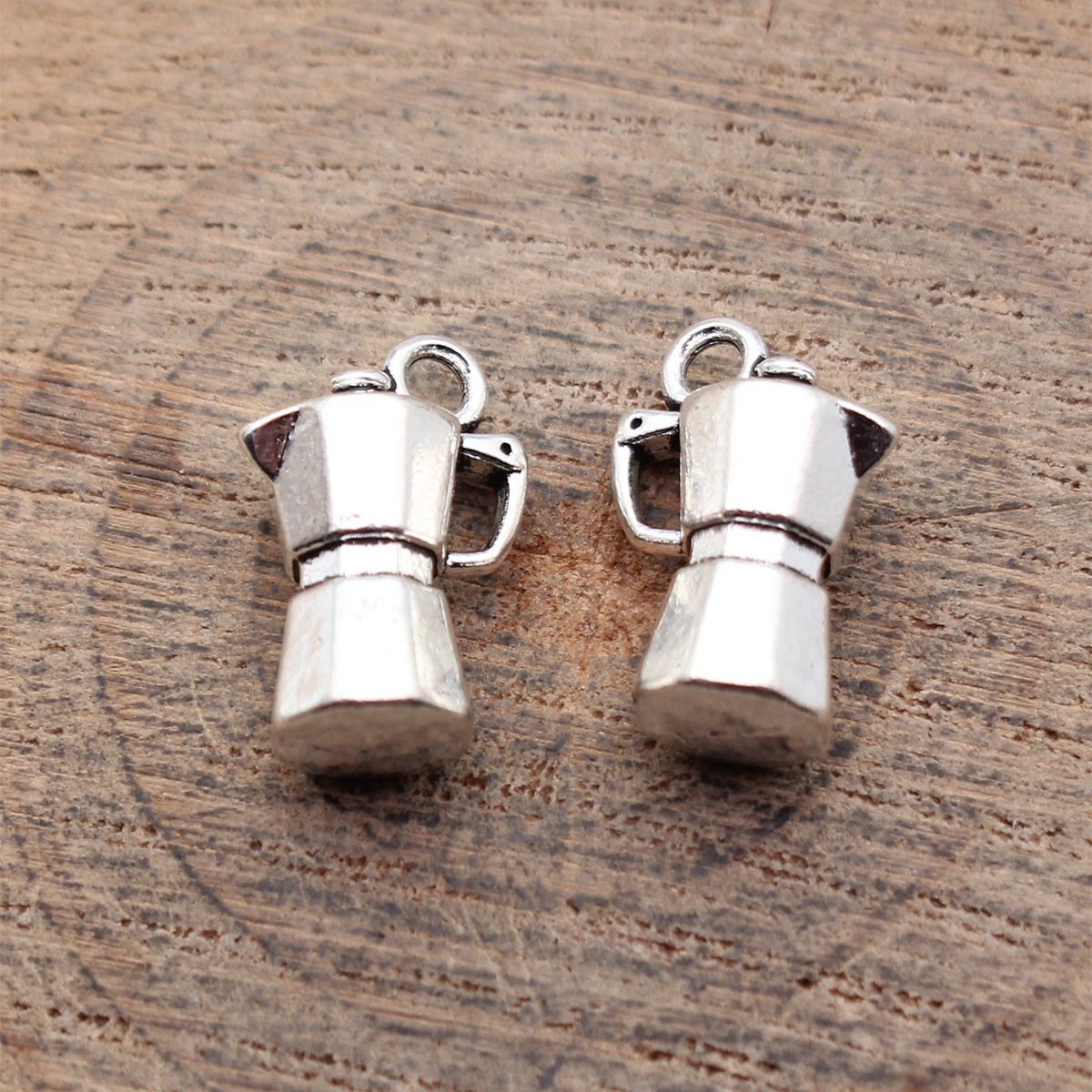 Vintage Fashion Nova - 20 stuks 15x10x6.9mm (0.59x0.39x0.27inch) Antiek Zilver
