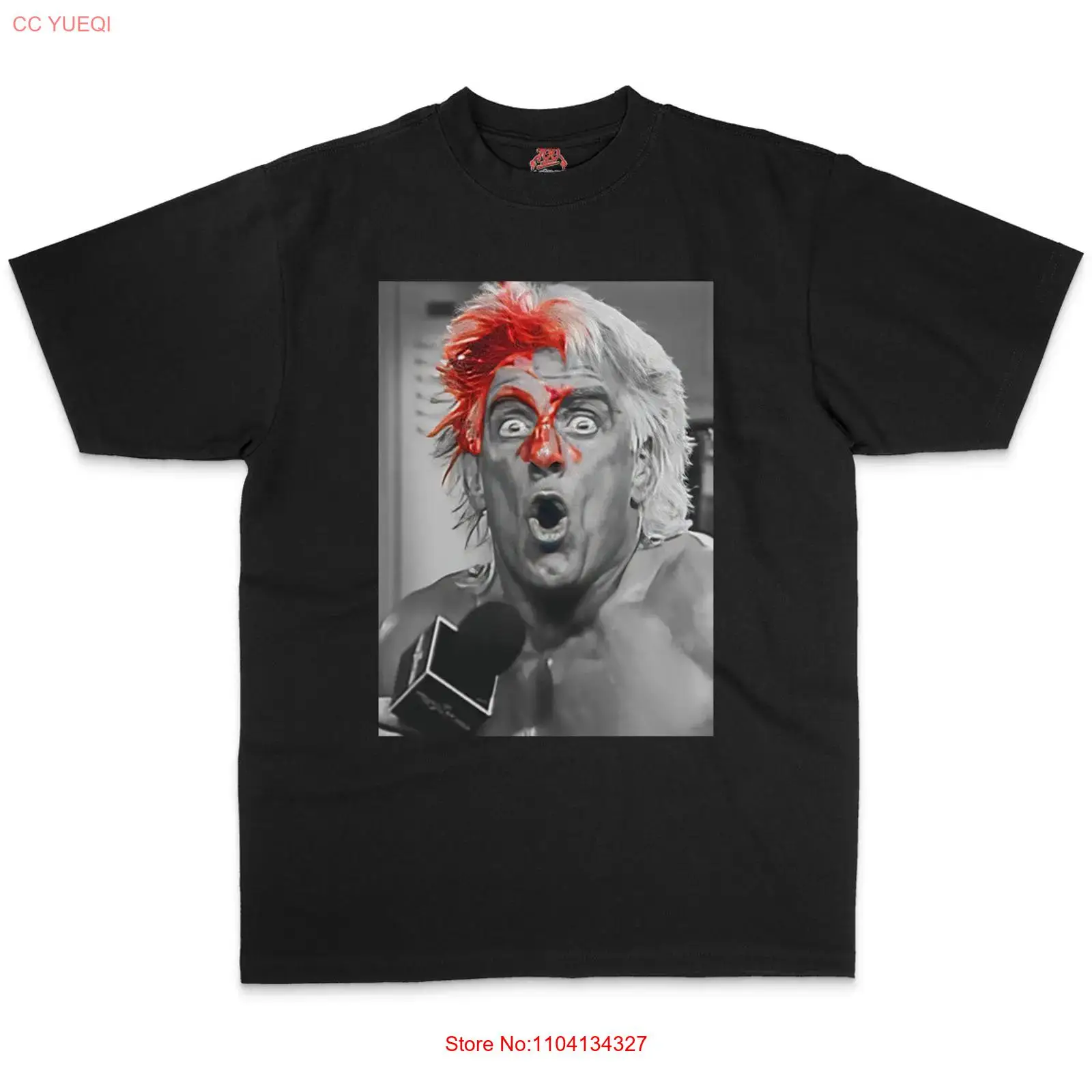 Vintage Fashion Wear - RIC FLAIR TSHIRT ZELDZAME vintage gewassen