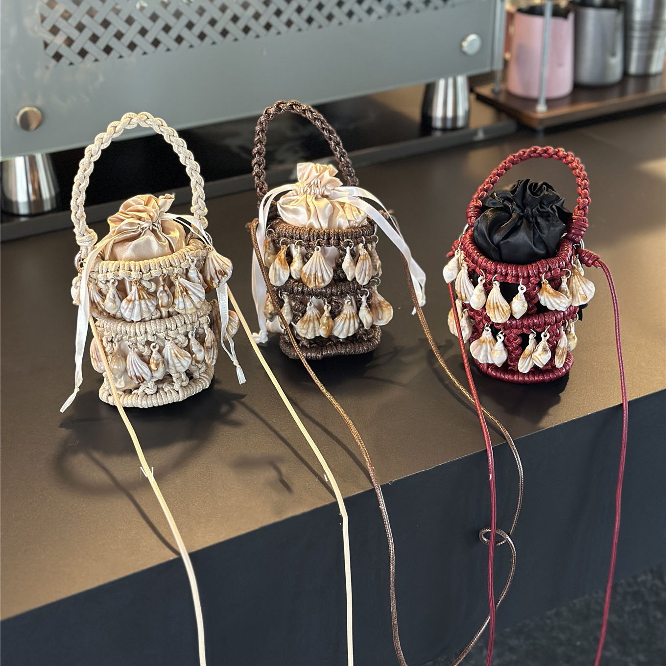 French Vintage Fashion - Lente Zomer Nieuwe Shell Tassel Mini