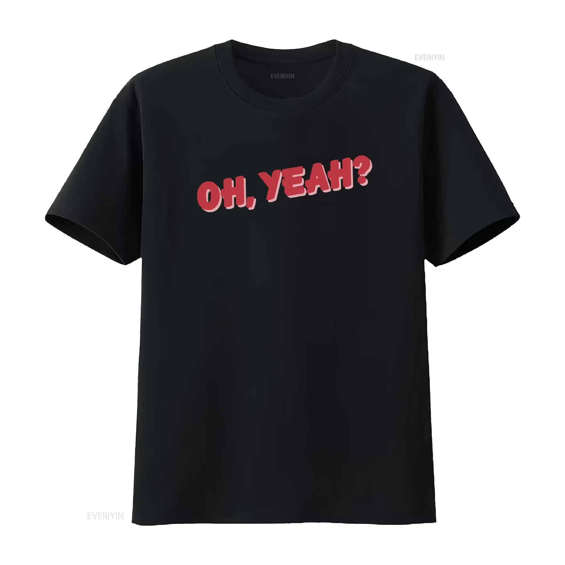 Vintage Fashion Font - Retro grappige 'Oh Yeah' slogan bubbellettertype