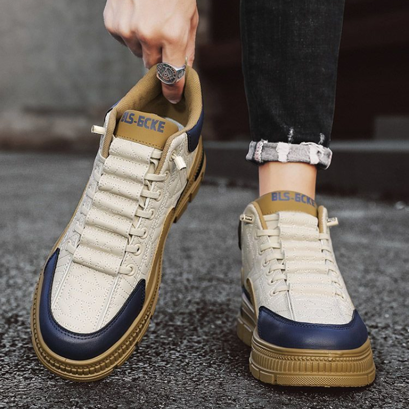Vintage Fashion For Mens - Instapper Platform Herenlaarzen Lente Herfst Aanbieding