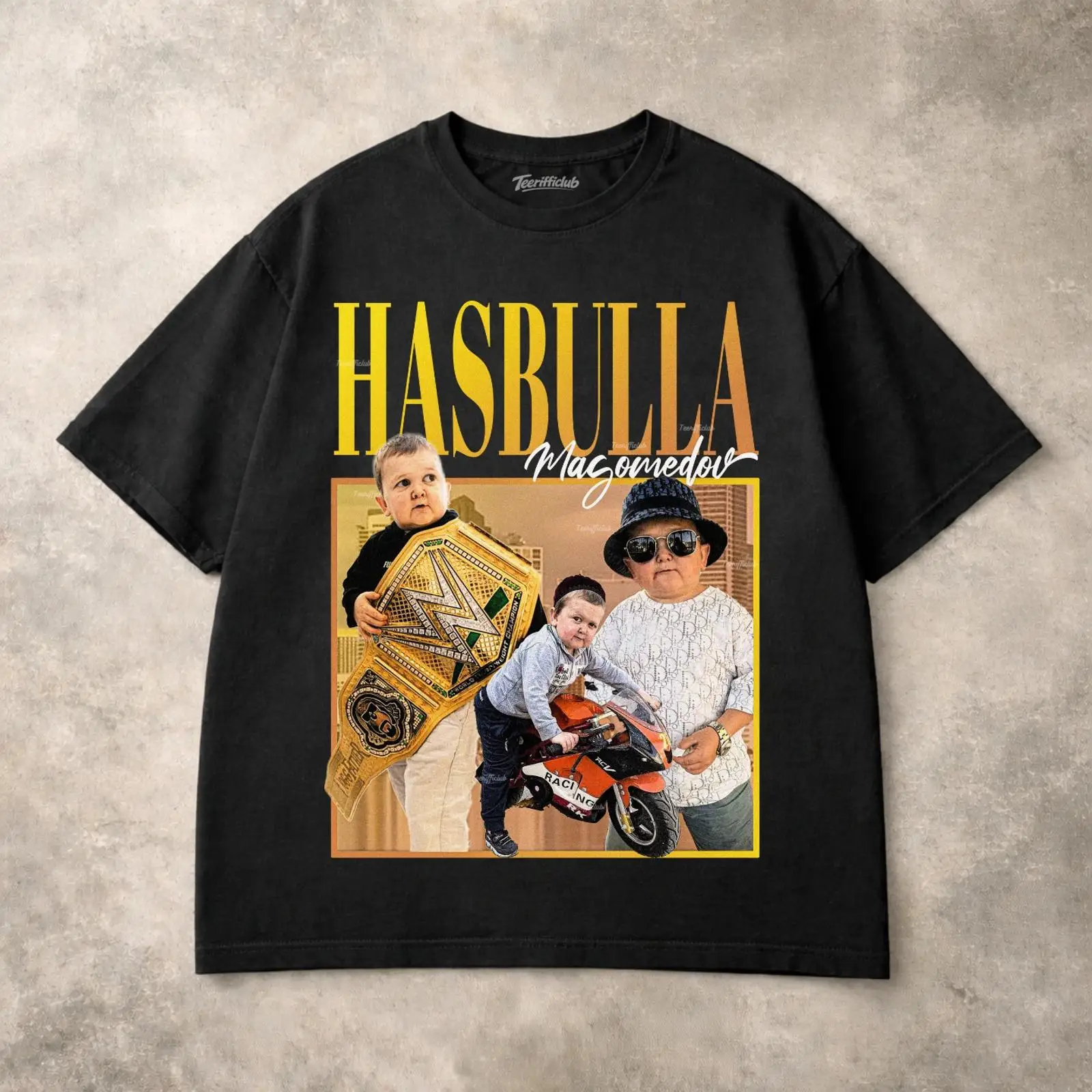 Vintage Fashion Influencers - Hasbulla T-shirt Grappige Meme Influencer Viral