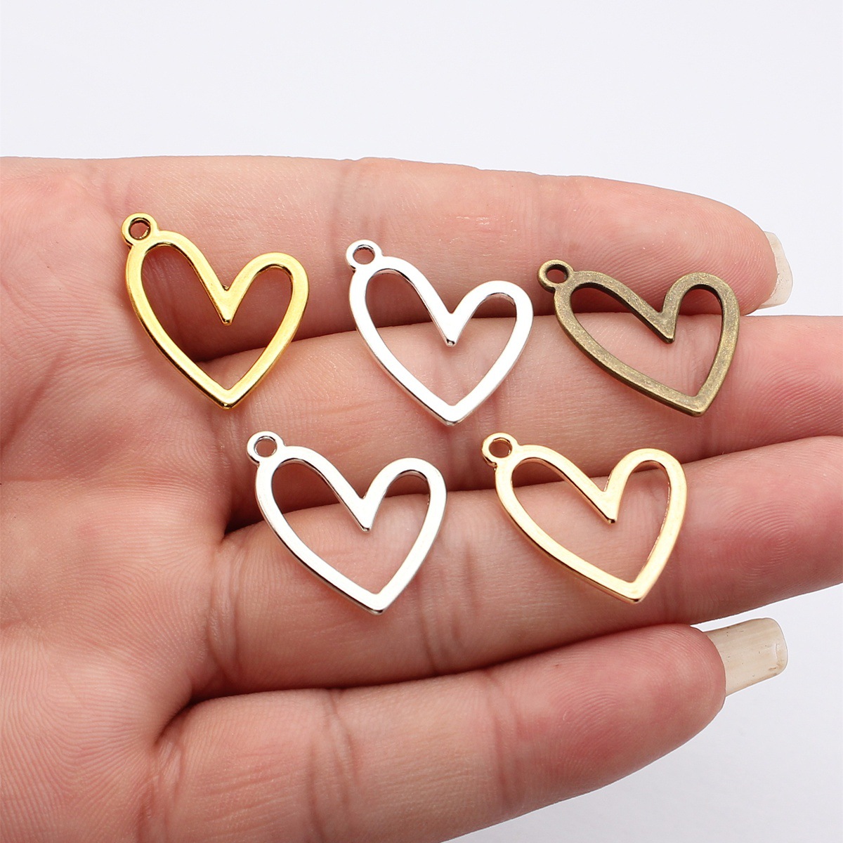 WYSIWYG 20 stuks 22x20mm 5 kle - Vintage Fashion Nova recensie en prijs