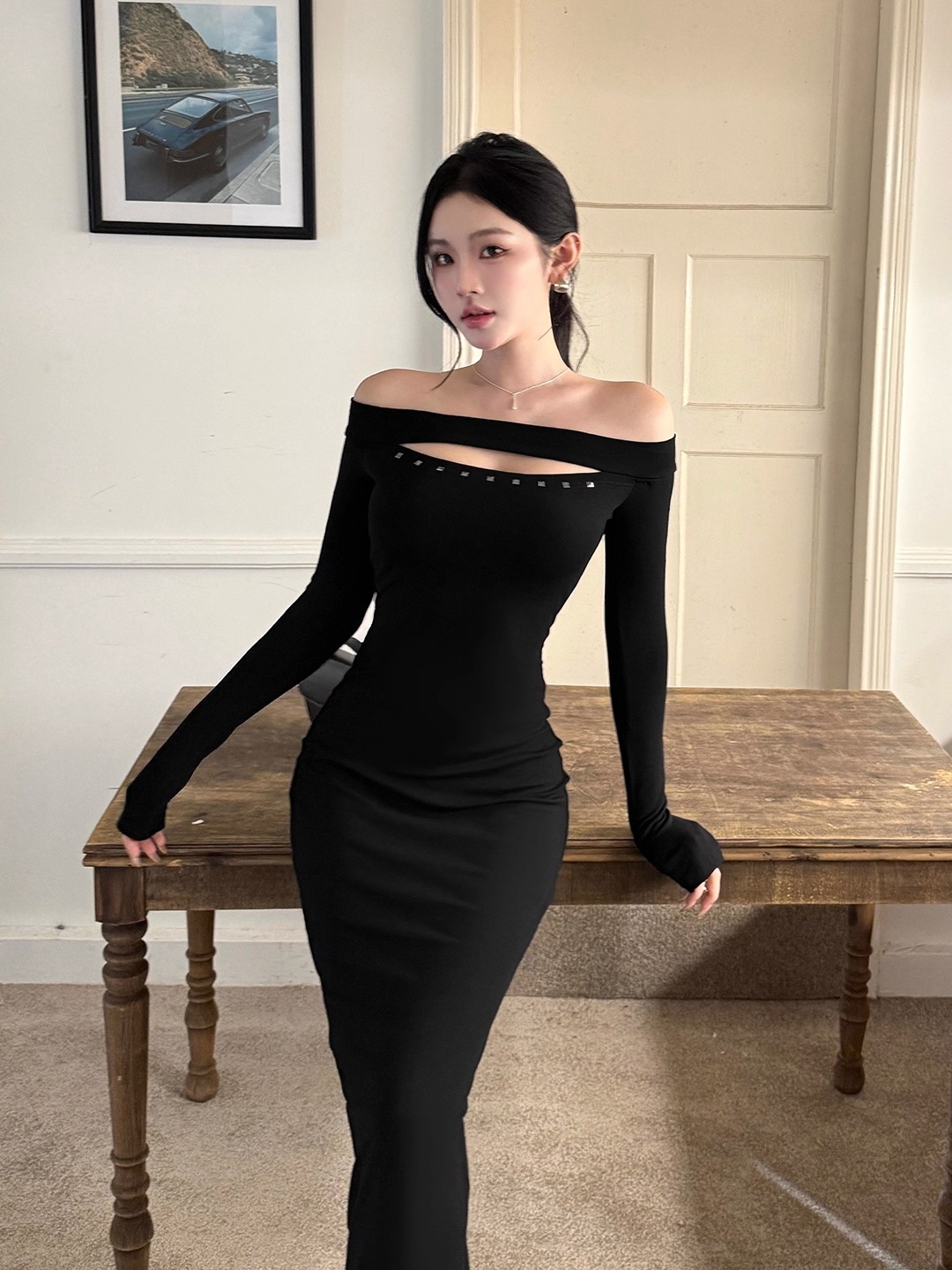 Bodycon-jurken Rozen Damesmode - Vintage Fashion Influencers recensie en prijs