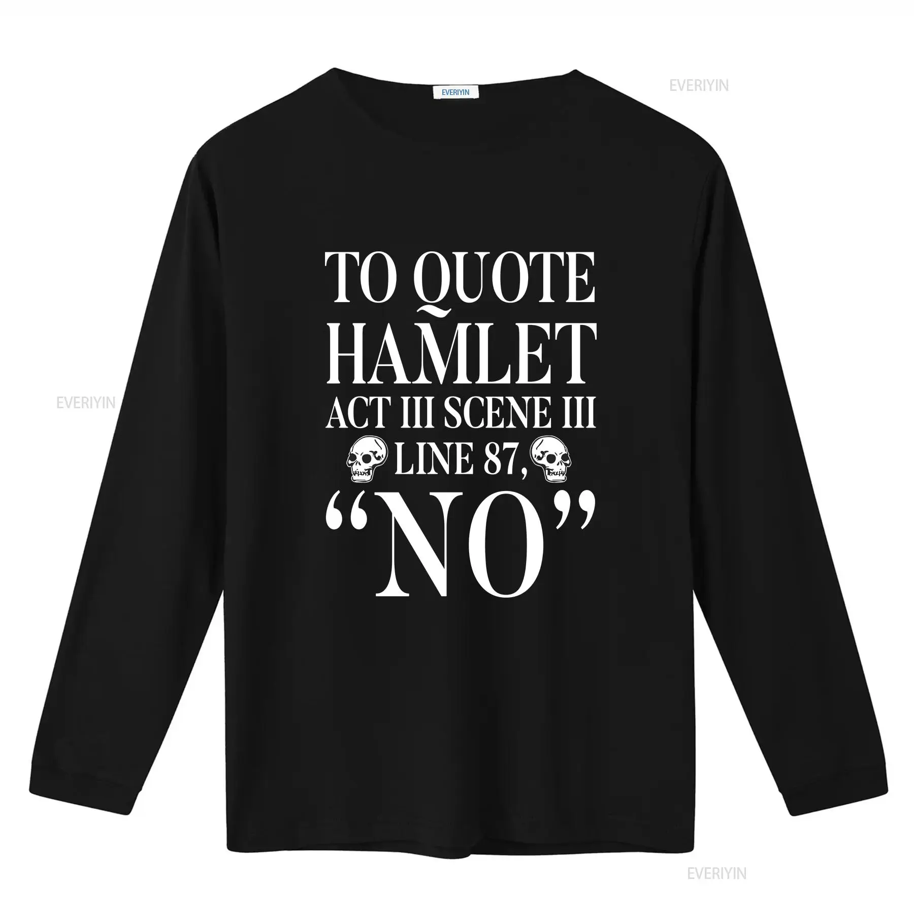 Om Hamlet te citeerden T-shirt - Vintage Fashion Books recensie en prijs