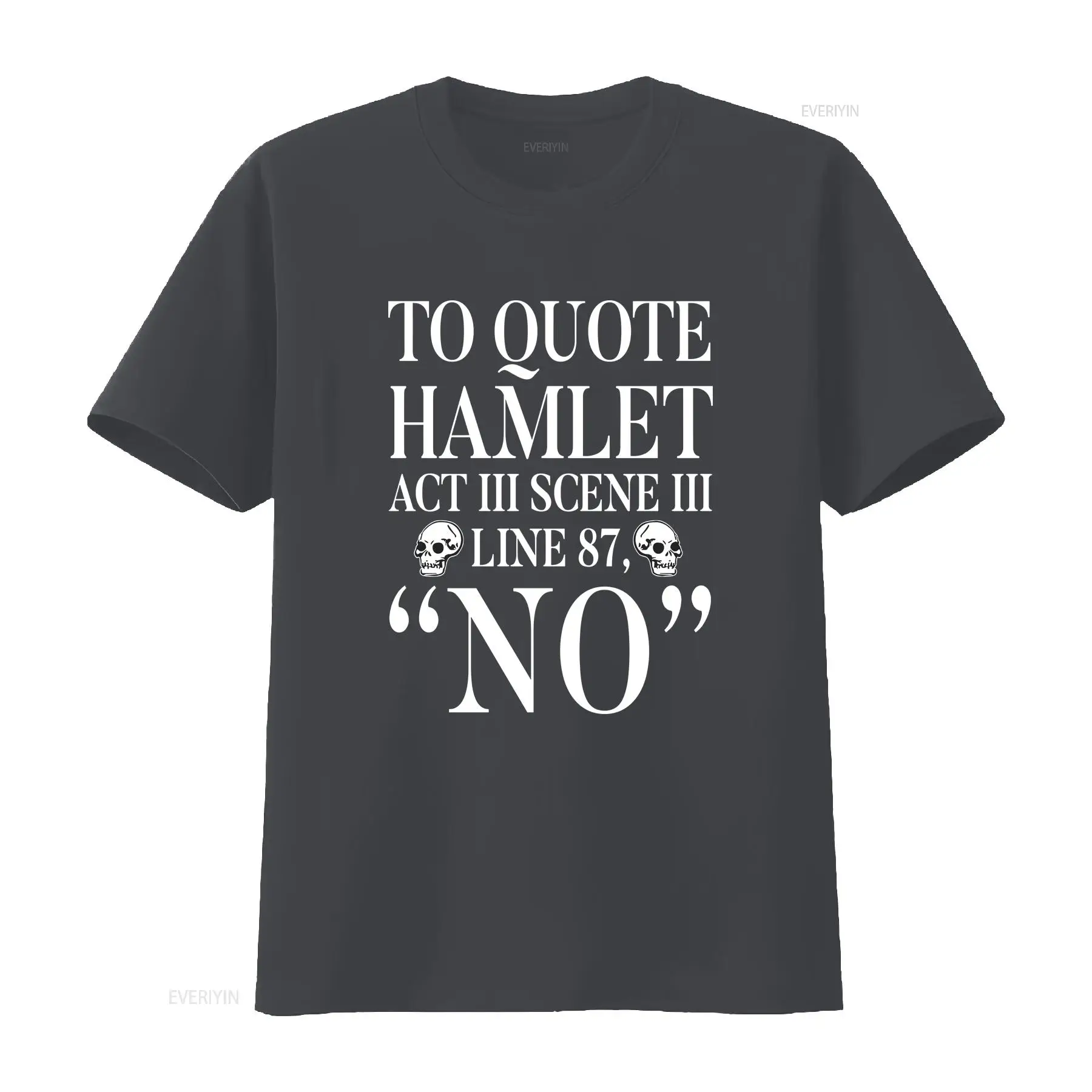 Om Hamlet te citeerden T-shirt - Vintage Fashion Books recensie en prijs