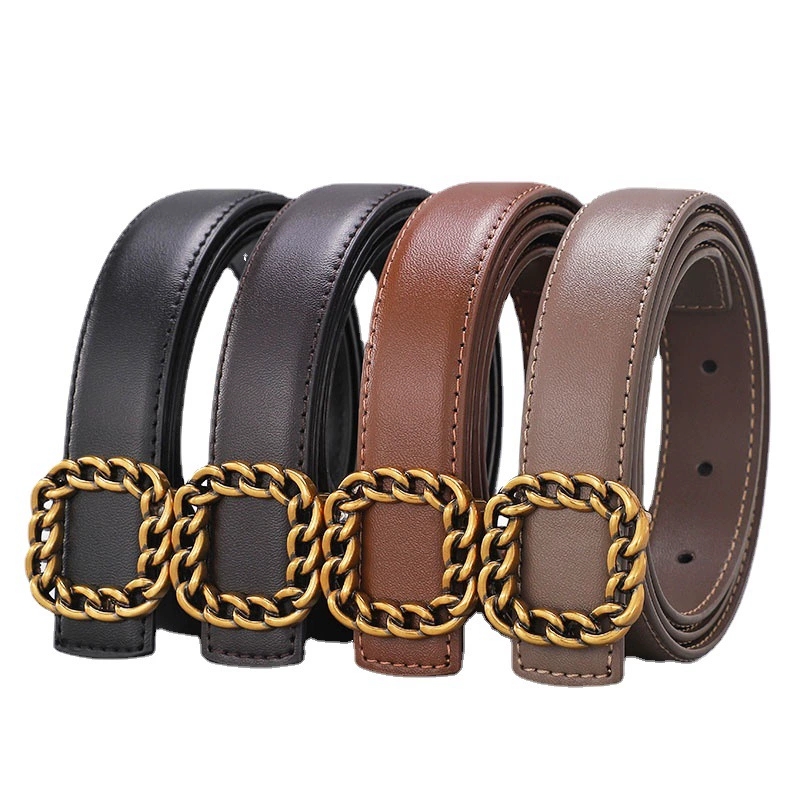Dames Vintage Lederen Riem met - Vintage Fashion Look recensie en prijs