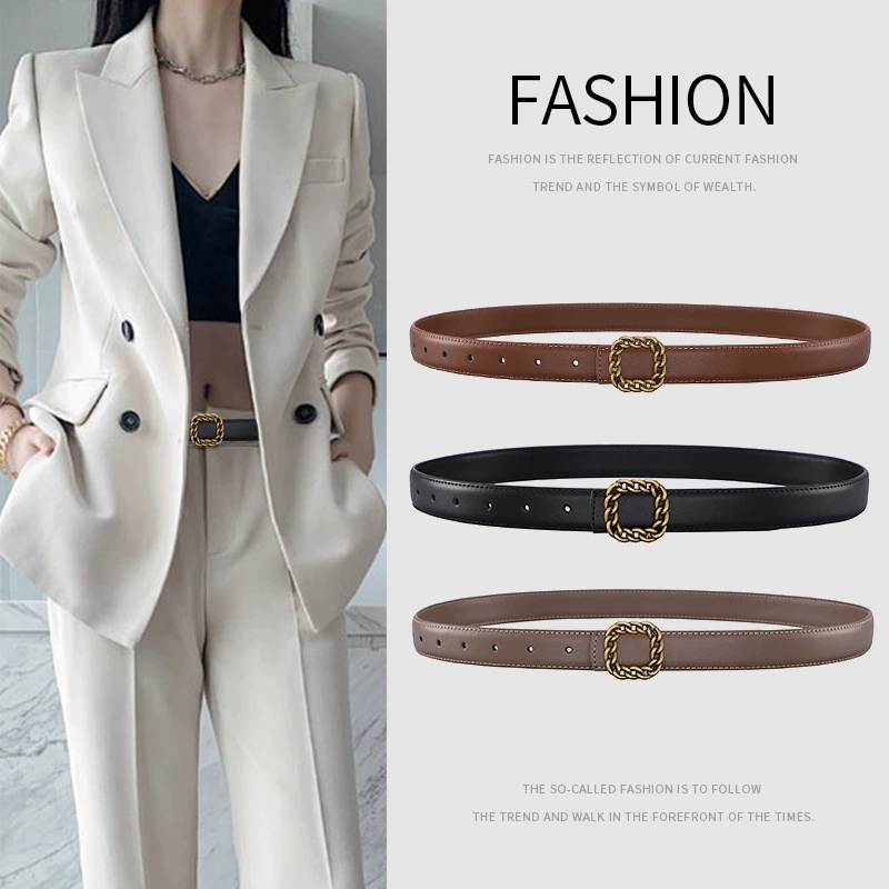 Dames Vintage Lederen Riem met - Vintage Fashion Look recensie en prijs