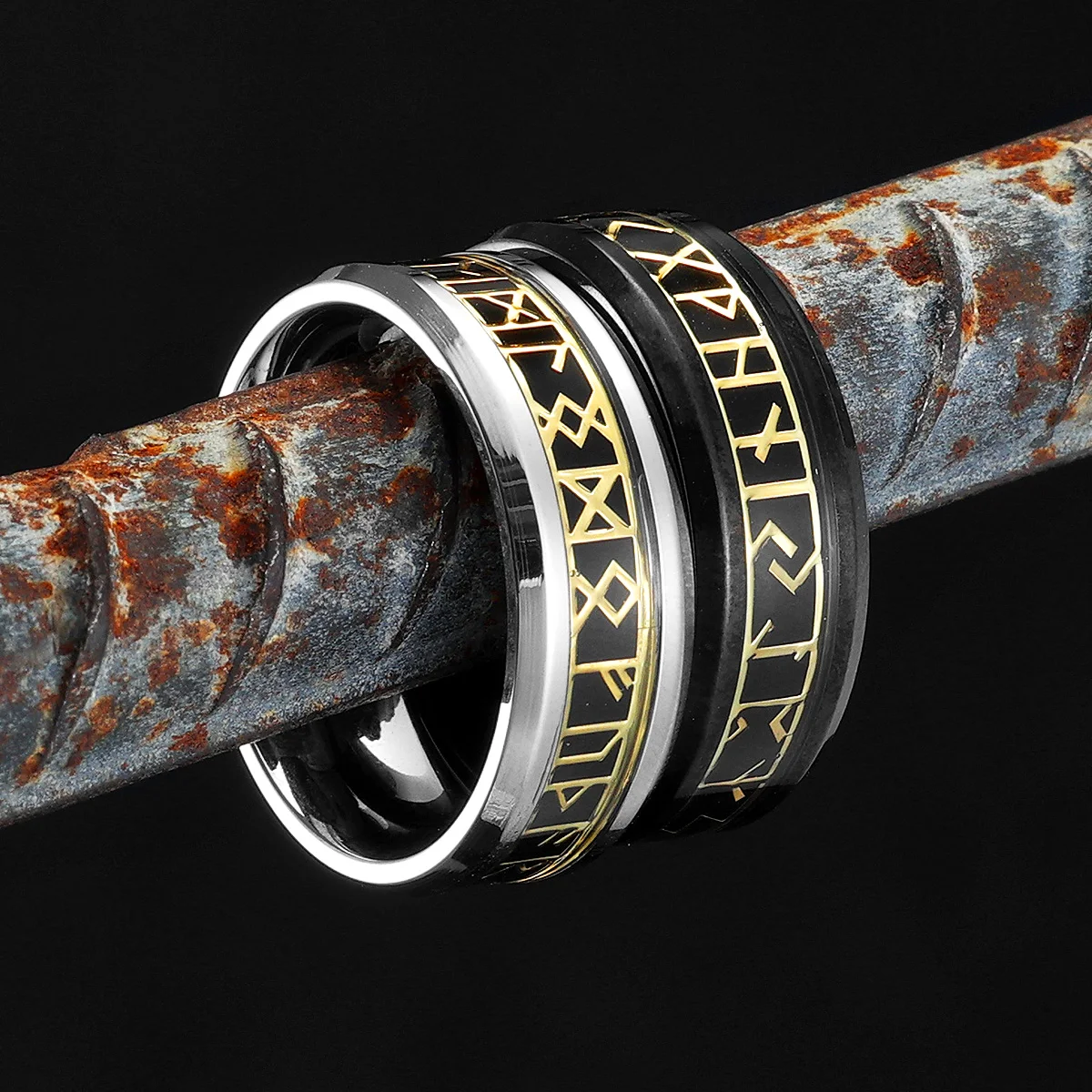 Viking Elder Futhark Rune Band - Vintage Fashion Newtown recensie en prijs