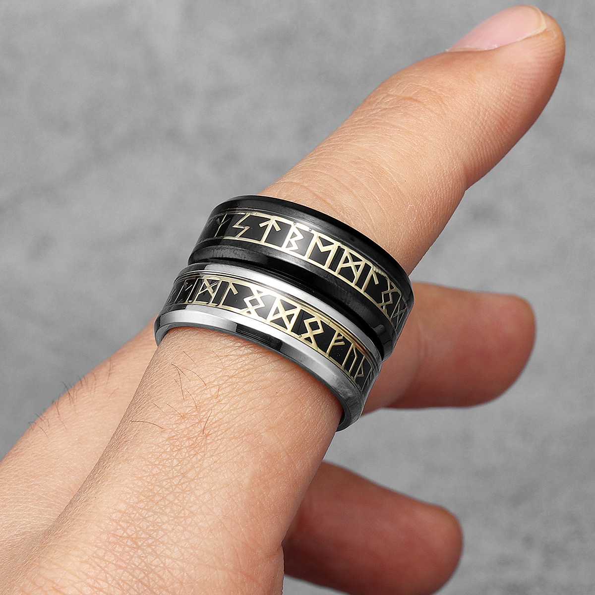Viking Elder Futhark Rune Band - Vintage Fashion Newtown recensie en prijs
