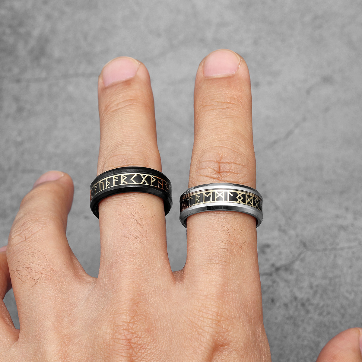 Viking Elder Futhark Rune Band - Vintage Fashion Newtown recensie en prijs