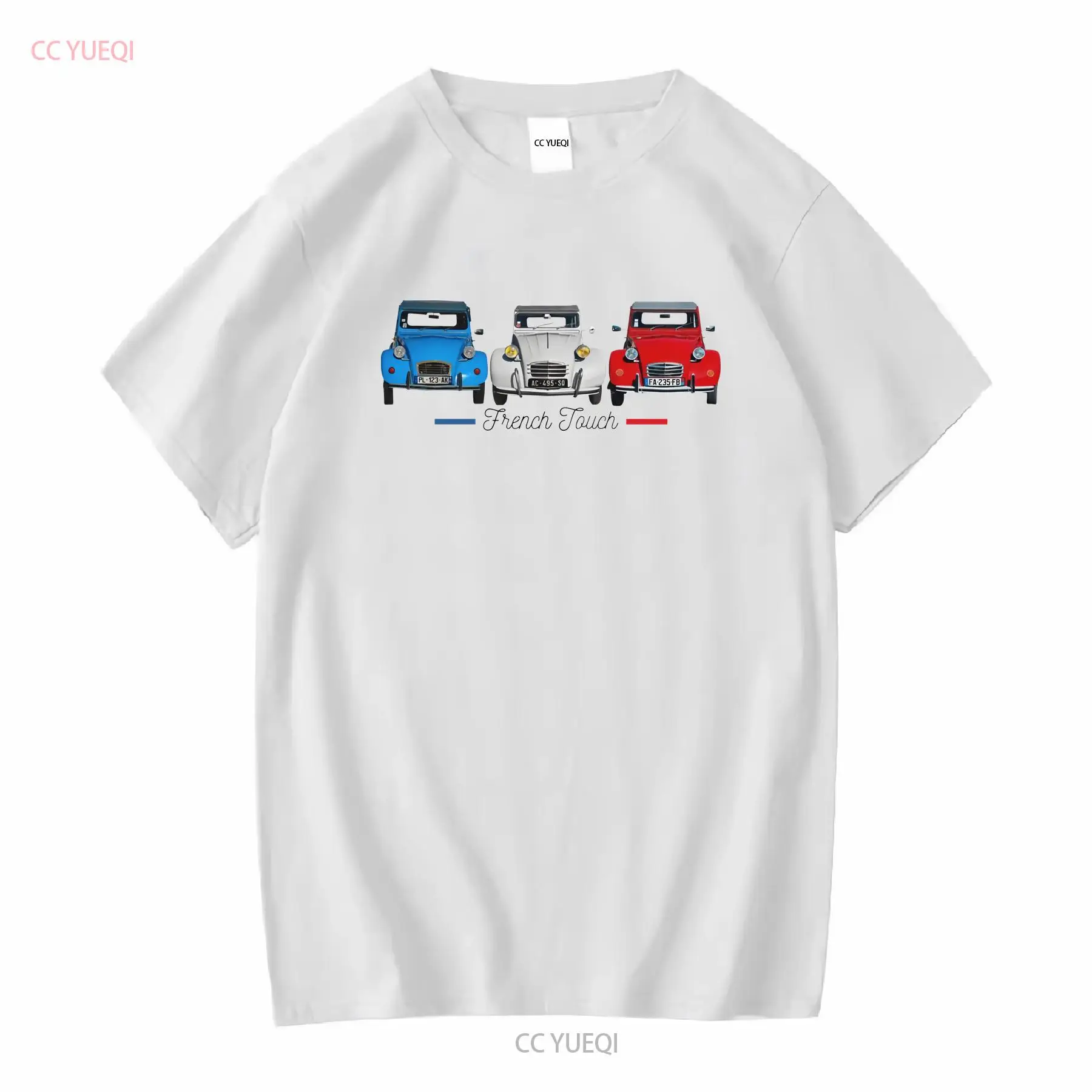Twee paarden 2 CV T-shirt kato - French Vintage Fashion recensie en prijs