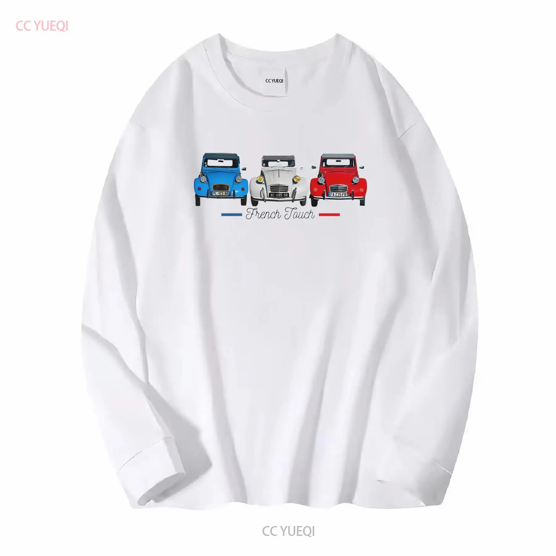 Twee paarden 2 CV T-shirt kato - French Vintage Fashion recensie en prijs
