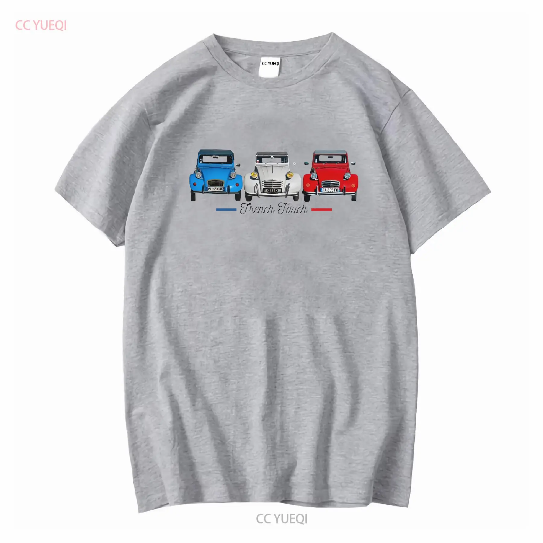 Twee paarden 2 CV T-shirt kato - French Vintage Fashion recensie en prijs
