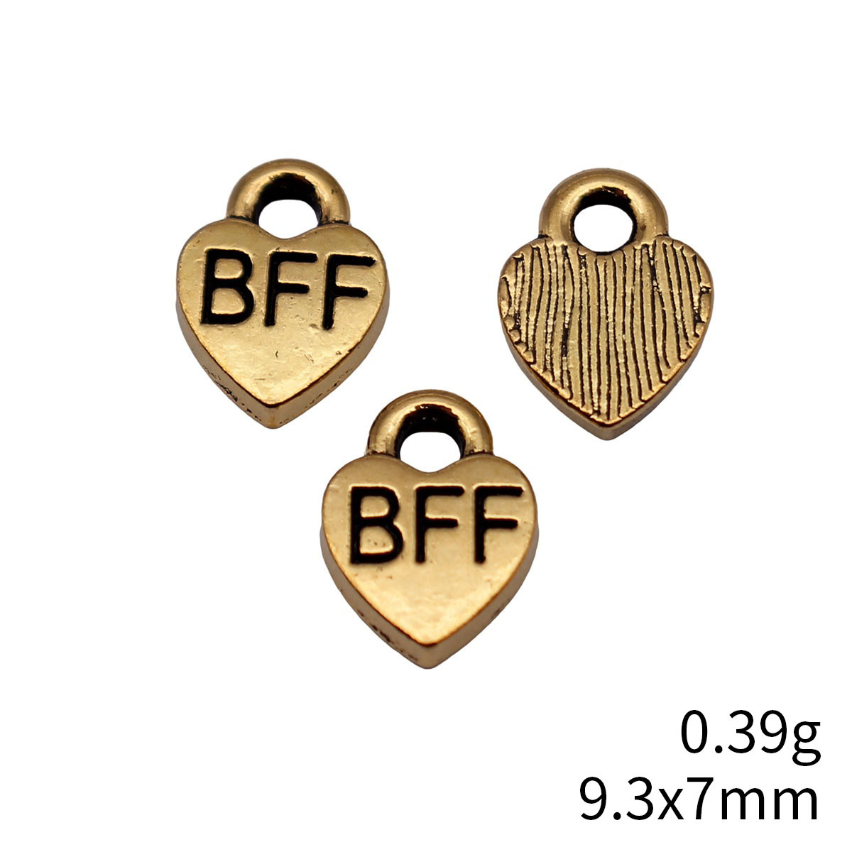 40 stuks 9,3x7mm antiek goudkl - Vintage Fashion Nova recensie en prijs