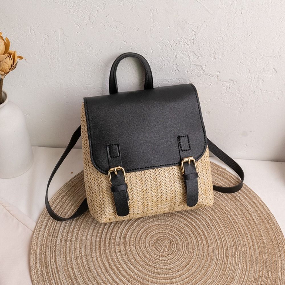 Veelzijdige tas PU-leer Stro-r - Vintage Fashion Look recensie en prijs