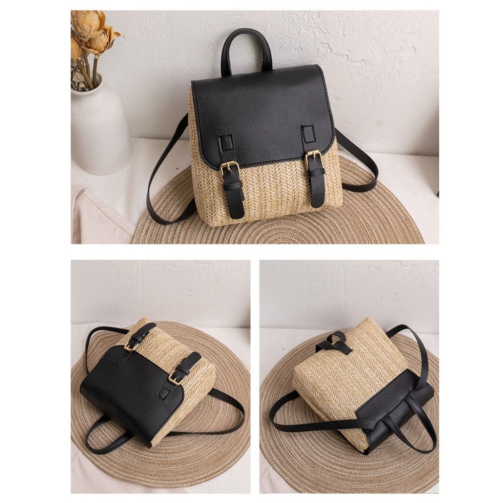 Veelzijdige tas PU-leer Stro-r - Vintage Fashion Look recensie en prijs
