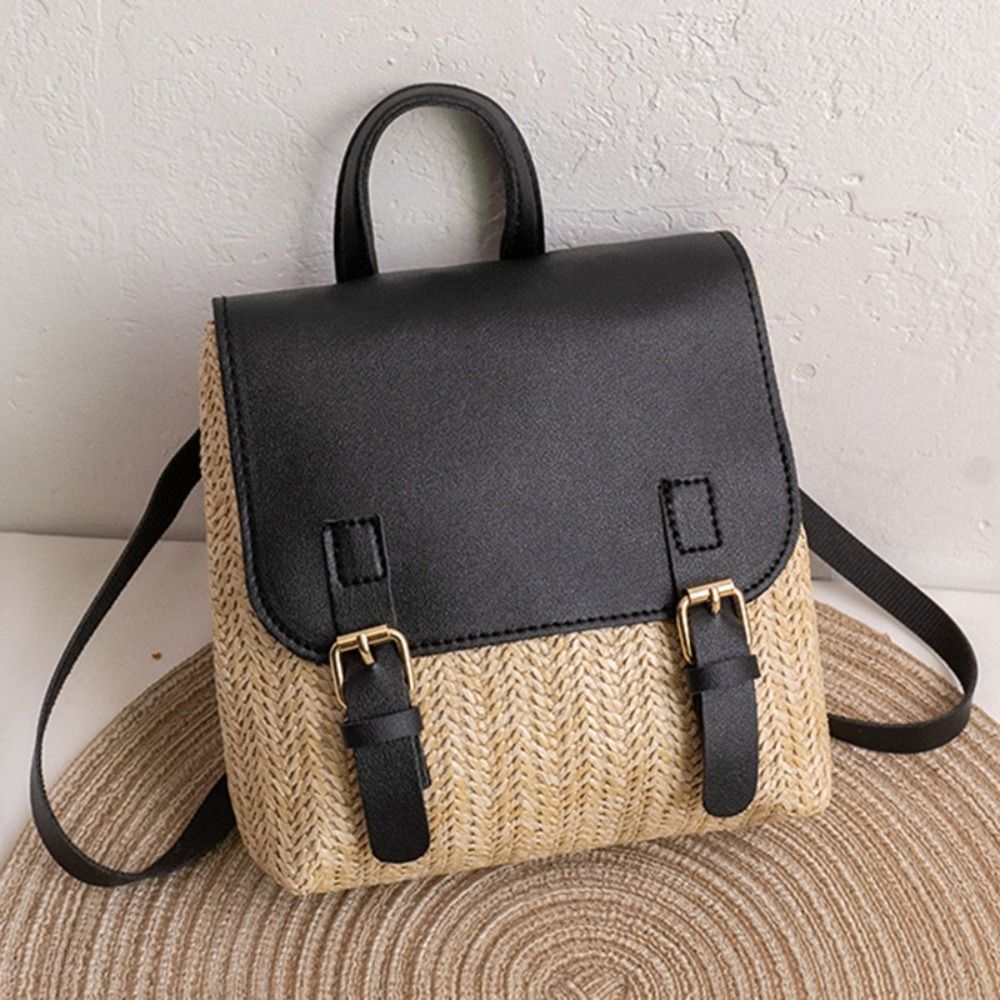 Veelzijdige tas PU-leer Stro-r - Vintage Fashion Look recensie en prijs