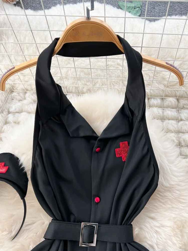Erotische mode sexy halter lin - Usa Vintage Fashion recensie en prijs