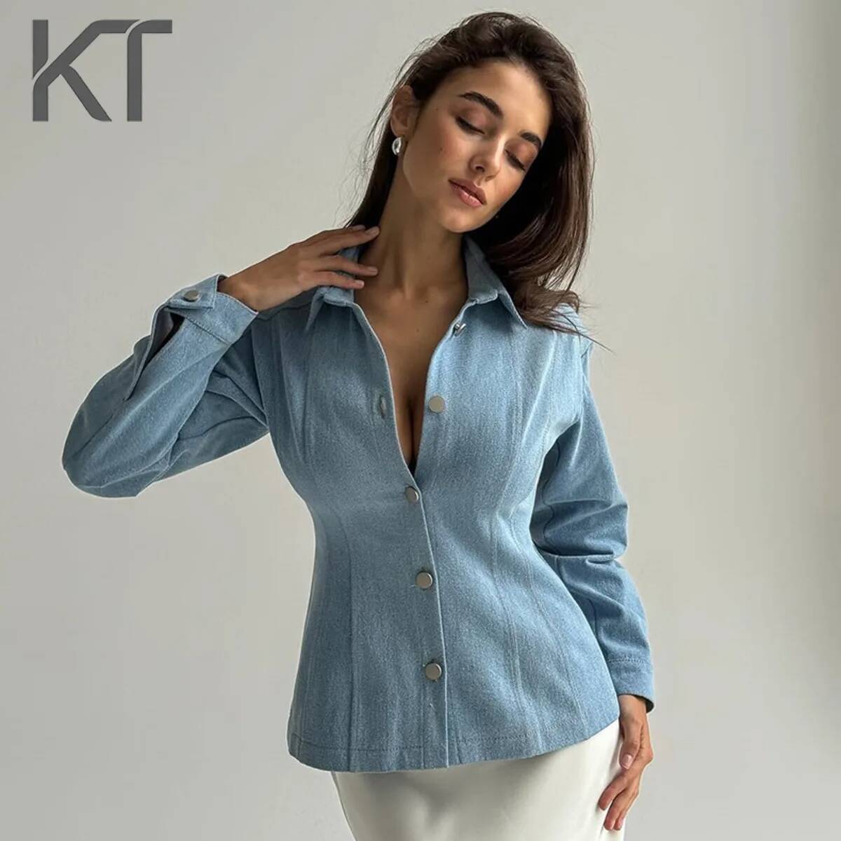 KT Vintage Tailleerend Denim S - Usa Vintage Fashion recensie en prijs