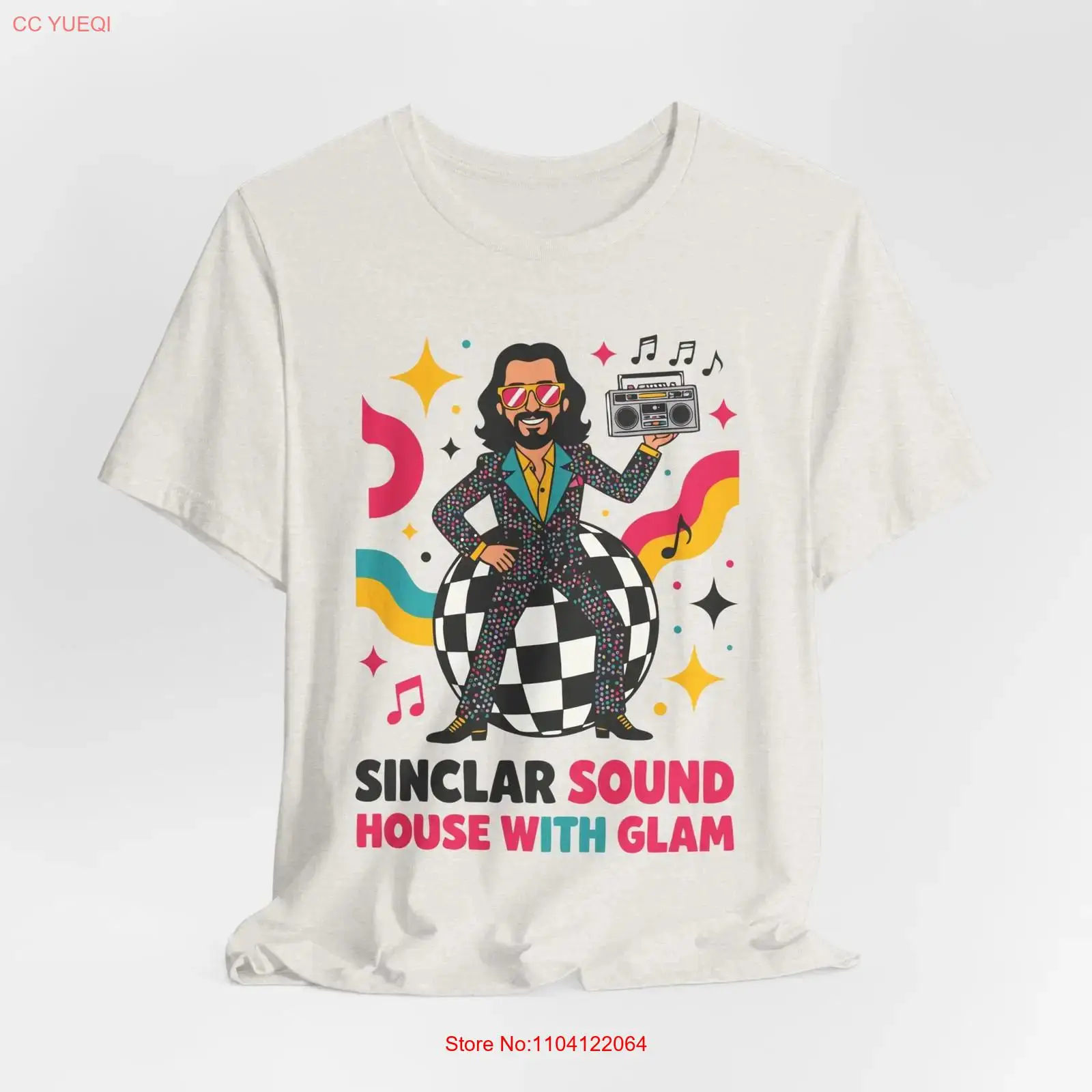 Bob Sinclar Disco Vibes T-shir - Vintage Vibes Fashion recensie en prijs