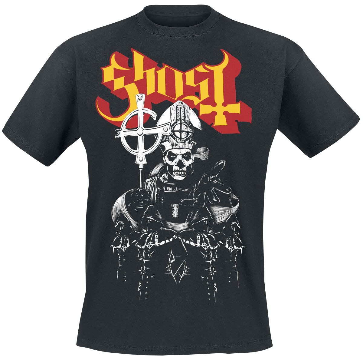 Ghost Vintage Band Logo Print  - Vintage Fashion Icons recensie en prijs