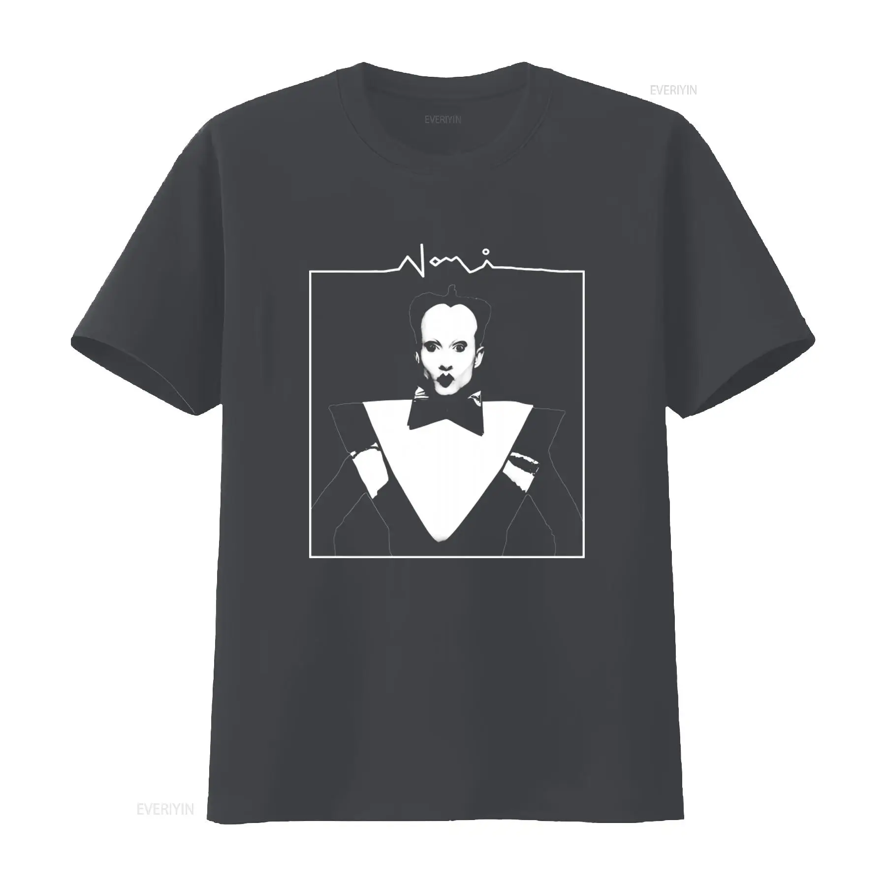 Klaus Nomi Face Print Heren T- - Vintage Fashion Look recensie en prijs