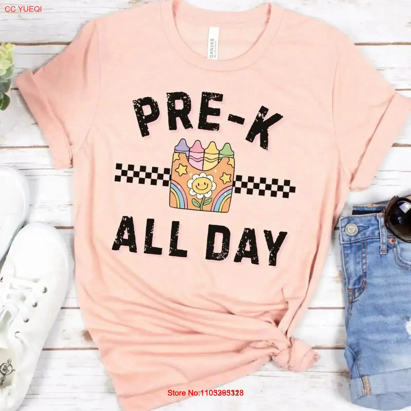 Teacher Vibes Pre K Education  - Vintage Vibes Fashion recensie en prijs