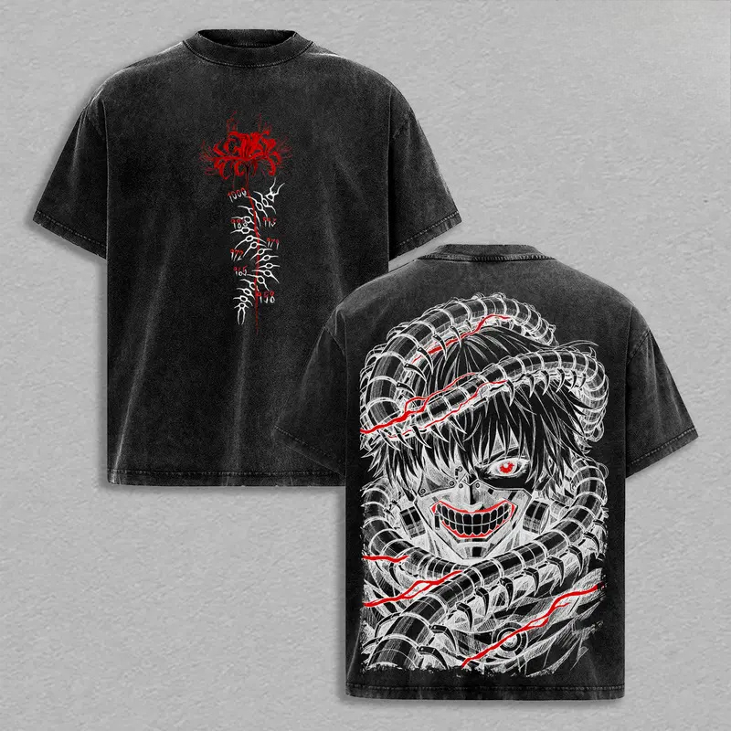 Manga Kaneki Ken Retro T-Shirt - Vintage Fashion Tokyo recensie en prijs